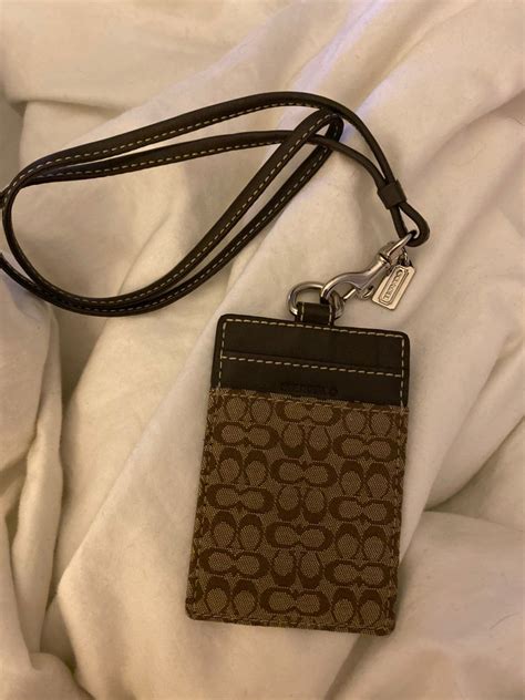 cheap coach badge holder